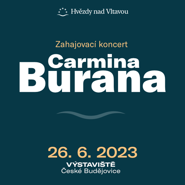 Carmina Burana: zahajovací koncert 2. ročníku festivalu Hvězdy nad Vltavou